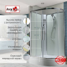 Душевая кабина AvaCan EM3812LNT 120x80 см без крыши прозрачная