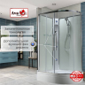 Душевая кабина AvaCan EM3812LNT 120x80 см без крыши прозрачная