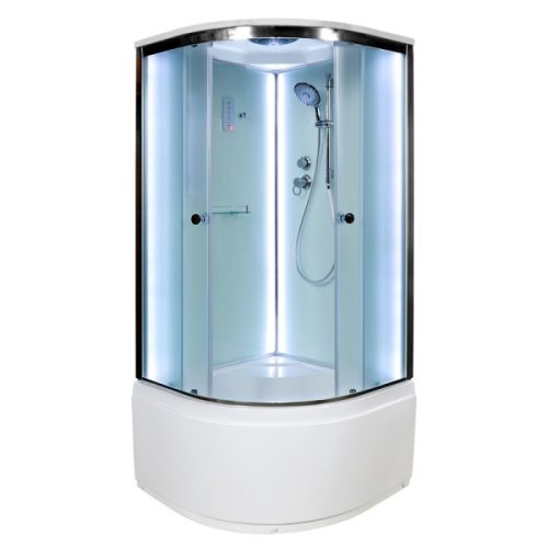 Душевая кабина AvaCan D10S LED 100x100 см, D10SLED