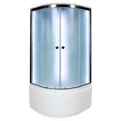 Душевая кабина AvaCan D10S LED 100x100 см, D10SLED