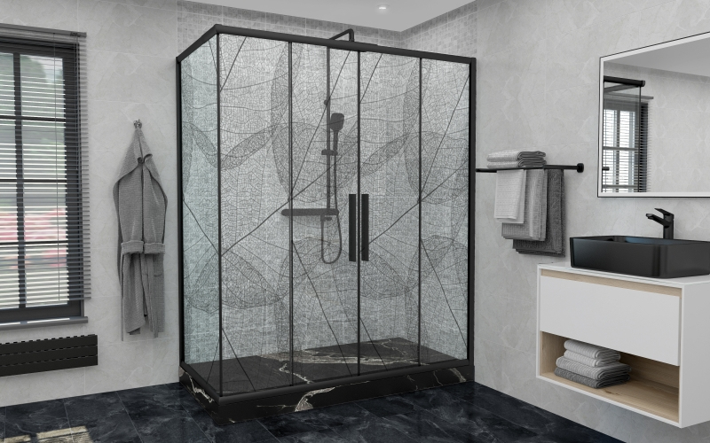 Душевой уголок AvaCan FB2 190-210x80, FB2-190-SB80