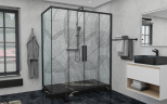 Душевой уголок AvaCan FB2 190-210x80, FB2-190-SB80