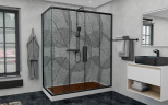 Душевой уголок AvaCan FB2 190-210x80, FB2-190-SB80