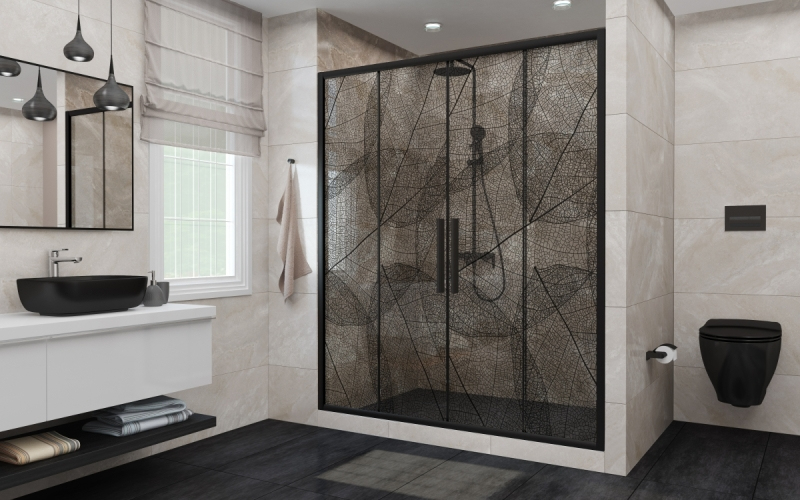 Душевая дверь в нишу AvaCan FB2 190-210, FB2-190