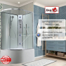 Душевая кабина AvaCan EM5811RNT 110x80 см без крыши прозрачная