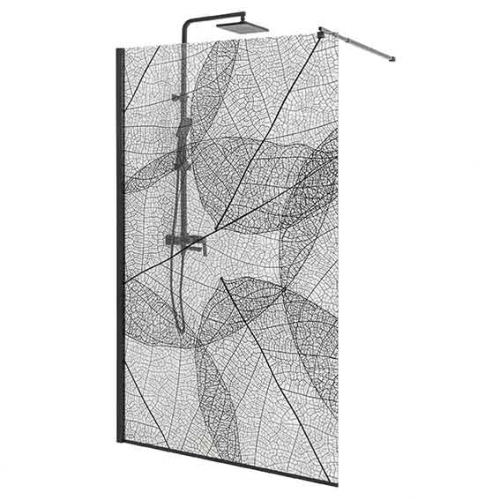 Душевая перегородка AvaCan MB100, MB100,  прозрачная с рисунком