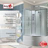 Душевая кабина AvaCan EM5811LNT 110x80 см без крыши прозрачная