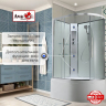 Душевая кабина AvaCan EM5811LNT 110x80 см без крыши прозрачная