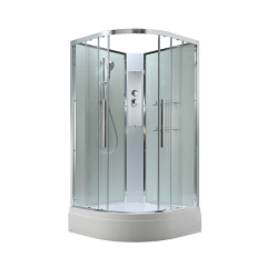 Душевая кабина AvaCan EM3010NT 100x100 см без крыши прозрачная