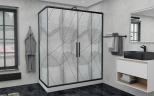 Душевой уголок AvaCan FB2 190-210x80 MT, FB2-190-SB80MT