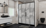 Душевая дверь в нишу AvaCan FB2 190-210 MT, FB2-190MT