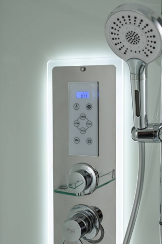 Душевая кабина AvaCan D2090 LED 90x90 см, D2090LED