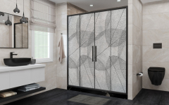 Душевая дверь в нишу AvaCan FB2 170-190 MT, FB2-170MT