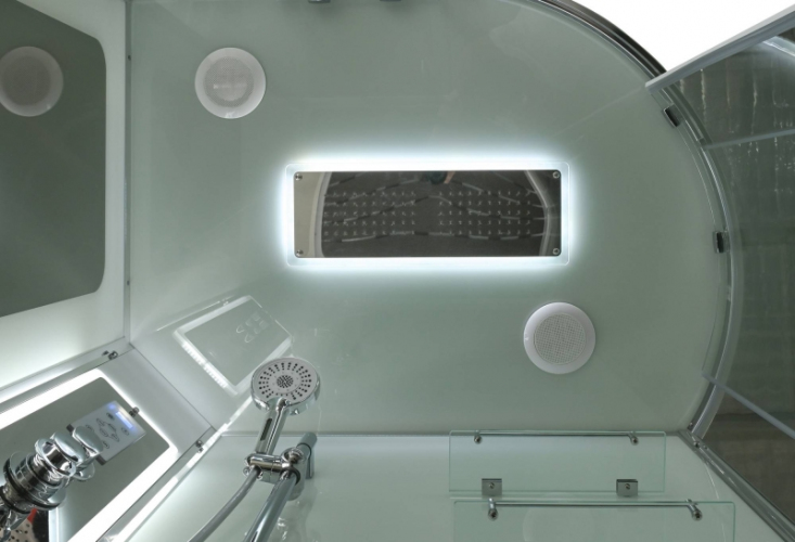 Душевая кабина AvaCan A2912LLED 120x90 см, левая