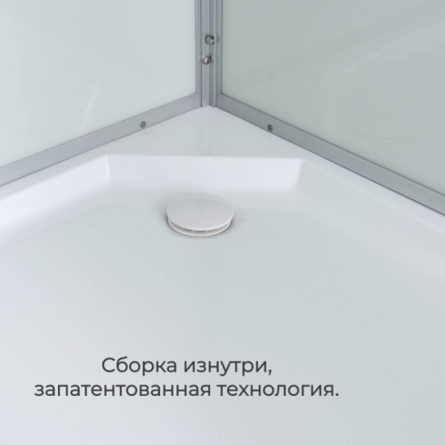 Душевая кабина AvaCan D2012L LED 120x80 см, D2012LLED