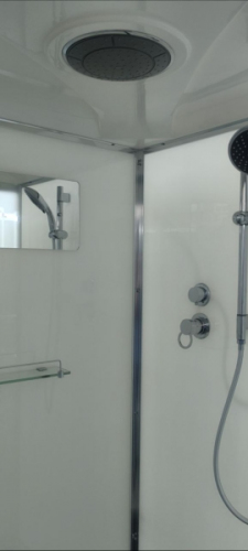 Душевая кабина AvaCan D011S с электрикой 110x110 см, D011SEL