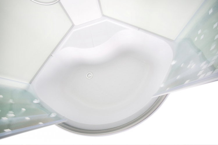 Душевая кабина AvaCan L910 с электрикой 100x100 см, L910EL