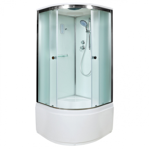 Душевая кабина AvaCan D511S с электрикой 110x110 см, D511SEL