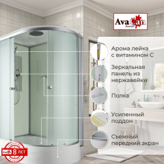 Душевая кабина AvaCan D3012L 120x80 см стандартная