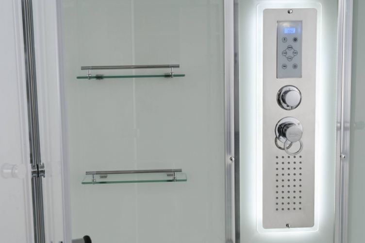 Душевая кабина AvaCan V5015LED 150x85 см