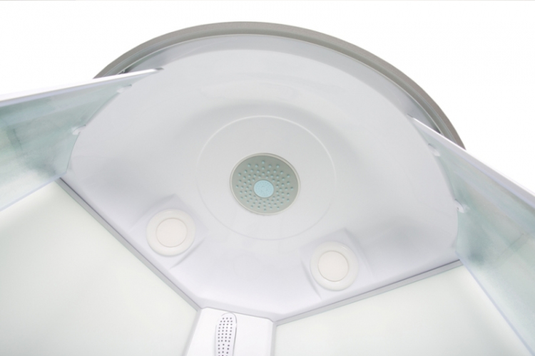 Душевая кабина AvaCan L910 с гидромассажем и электрикой 100x100 см, L910GM+EL