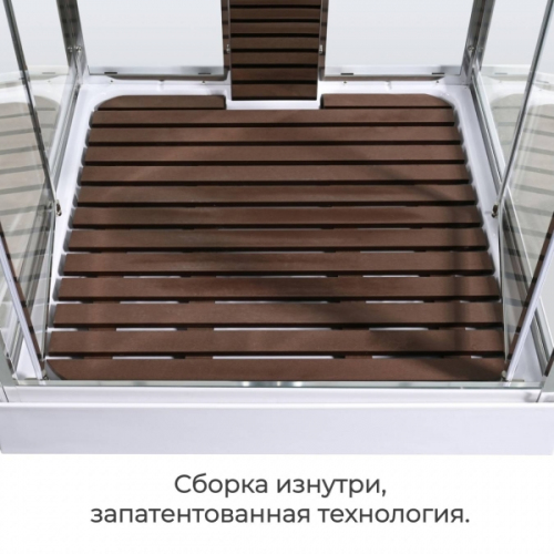 Душевая кабина AvaCan Z1910LED 100x100 см