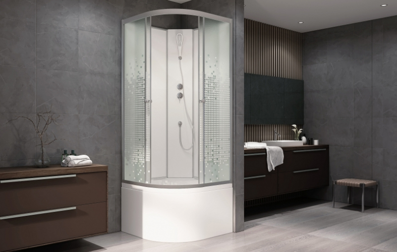 Душевая кабина AvaCan L980 N без крыши 80x80 см, L980N