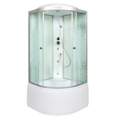 Душевая кабина AvaCan L980 с гидромассажем 80x80 см, L980GM
