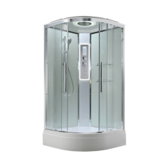 Душевая кабина AvaCan EM3011LEDT 110x110 см прозрачная