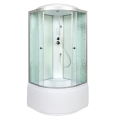 Душевая кабина AvaCan L980 с электрикой 80x80 см, L980EL