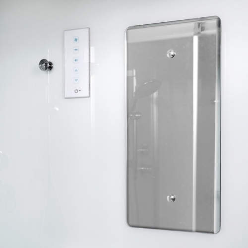 Душевая кабина AvaCan D09S с электрикой 90x90 см, D09SEL